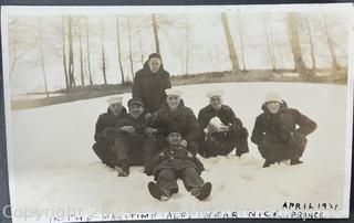 (11) Photo Post Cards circa 1920: Russia