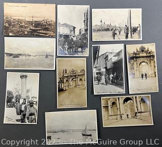 (10) Photo Post Cards circa 1920: Constantinople