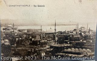 (10) Photo Post Cards circa 1920: Constantinople