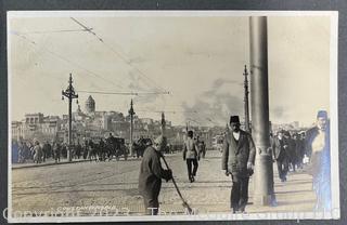 (10) Photo Post Cards circa 1920: Constantinople