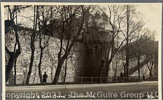 (12) Photo Post Cards circa 1920: France and England