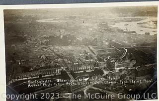 (12) Photo Post Cards circa 1920: France and England