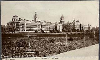 (12) Photo Post Cards circa 1920: France and England