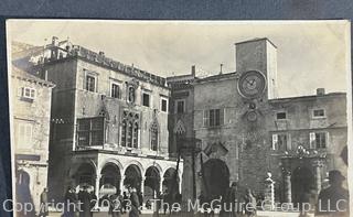 (9) Photo Post Cards circa 1920: Croatia