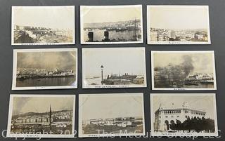 (9) Photo Post Cards circa 1920: Algiers