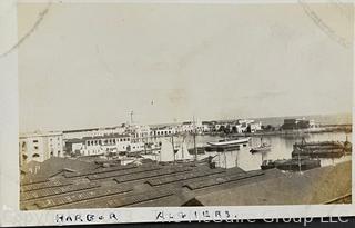 (9) Photo Post Cards circa 1920: Algiers