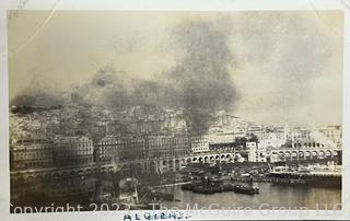 (9) Photo Post Cards circa 1920: Algiers