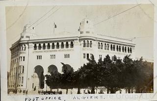 (9) Photo Post Cards circa 1920: Algiers