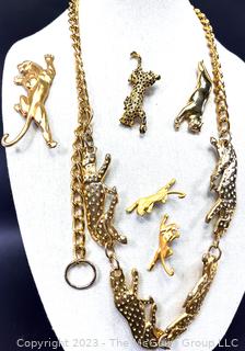 A Pride of Panthers - Costume Jewelry 