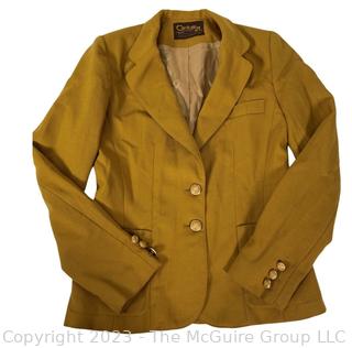 Vintage Century 21 Woman's Gold Jacket