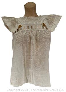 Hand Made Victorian Lace Slip Camisole.