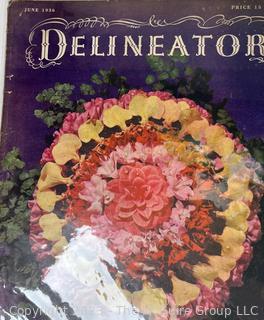 Three (3) Vintage Delineator Magazines