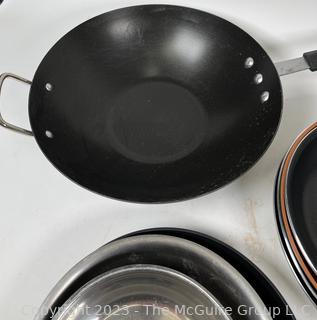 Group of Kitchen Cookware - Pots and Pans