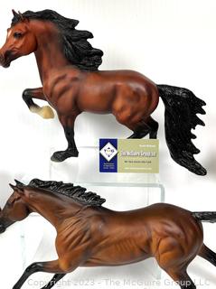 Four (4) Breyer Horse Figurine Toys  