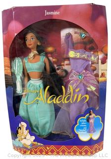 Two (2) Walt Disney Toy Dolls or Action Figure New in the Box - Aladdin 