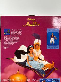 Two (2) Walt Disney Toy Dolls or Action Figure New in the Box - Aladdin 