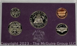 Five (5) 1986 US Mint Proof Coin Sets 1991