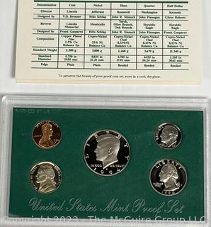 Five (5) United States Mint Uncirculated Set 1994