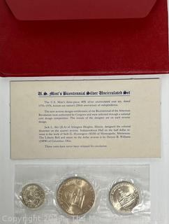 Five (5) United States Bicentennial Silver Uncirculated Set 1776-1976