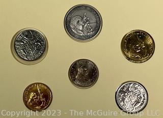 Numismatic Collection Original Vatican Coins & Souvenir Citta Del Vaticano Coins