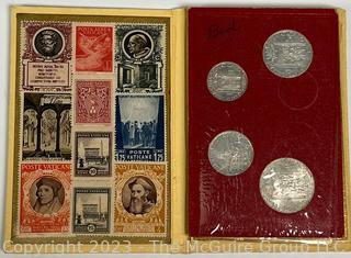 Numismatic Collection Original Vatican Coins & Souvenir Citta Del Vaticano Coins