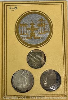 Numismatic Collection Original Vatican Coins & Souvenir Citta Del Vaticano Coins