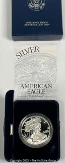 Five (5) United States Mint American Eagle One Ounce Proof Silver Bullion Coins