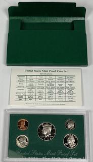 Five (5) United States Mint Uncirculated Set 1998