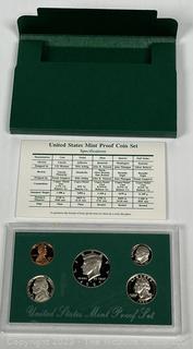 Two (2) United States Mint Proof Sets 1997