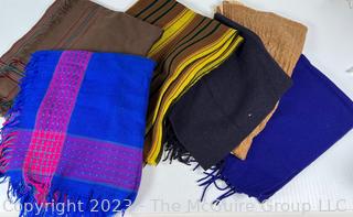 Collection of Woven Shawls or Throws