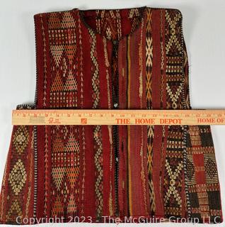 Vintage Kilim Tapestry Vest 