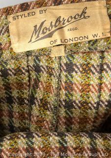 Mosbrook Green Plaid Kilt Women's Pleated Kilt. 