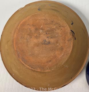 Three (3) Mid Century Artisan Studio Pottery Bowls, One with Makers Mark. 