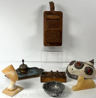 Collection of World Souvenir Decorative Objects. 