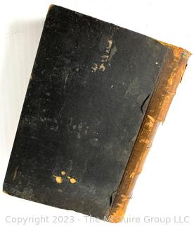 Book: Le Livre de Cuisine by Jules Gouffe Published by Librairie Hachette, Paris, 1870 Leather Bound Second Edition.