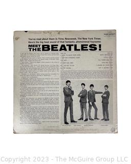 The Beatles – Meet The Beatles! 1964 Vinyl LP Record Album