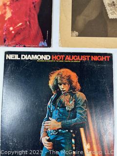 Three (3) Neil Diamond Vinyl LP Records