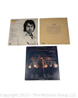 Three (3) Neil Diamond Vinyl LP Records