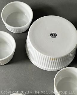 Set of Seven (7) Cordon Bleu Ramekins and Bakeware