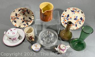 Group of Decorative and Porcelain Items