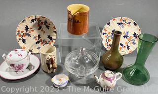 Group of Decorative and Porcelain Items