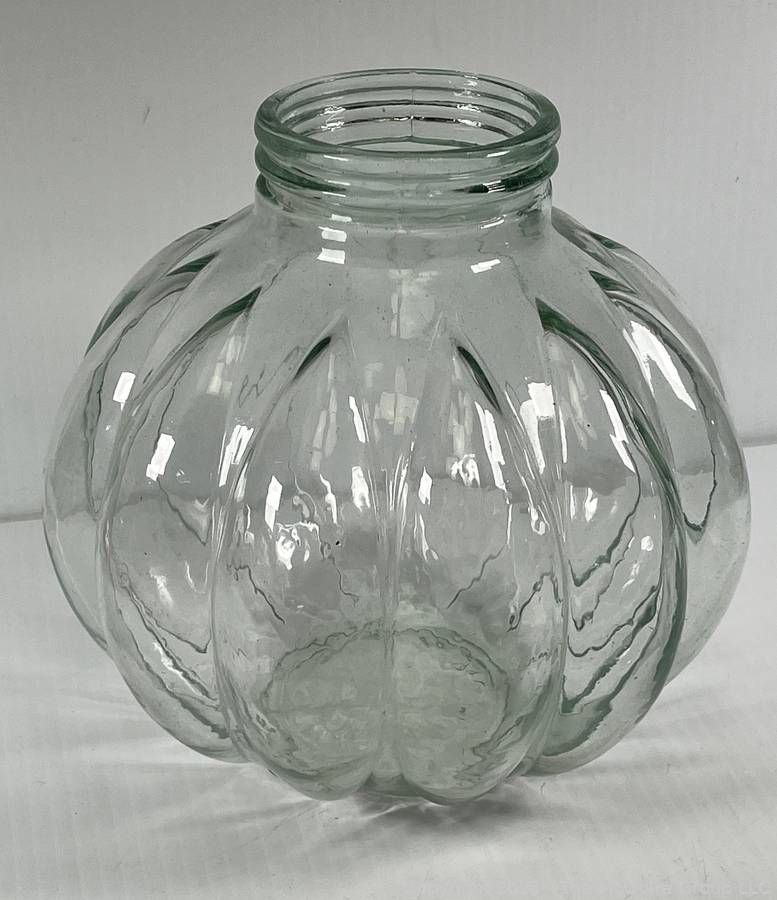 Sold at Auction: Large glass container