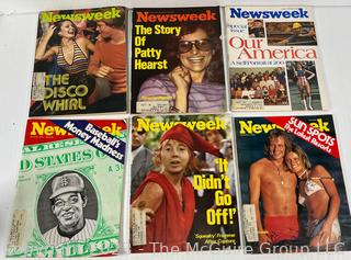 Group of Vintage Newsweek Magazines