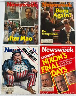 Group of Vintage Newsweek Magazines