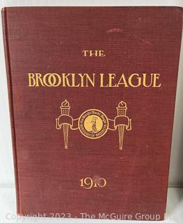 Three (3) Antique Books Including Tenth Annual Report Of The Brooklyn League 1910, The World in 1964, History As We Lived It and Both Sides of Broadway NYC 1910