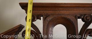 18th Century Hand Carved Walnut Cupboard