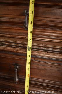 18th Century Hand Carved Walnut Cupboard