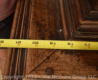 18th Century Hand Carved Walnut Cupboard