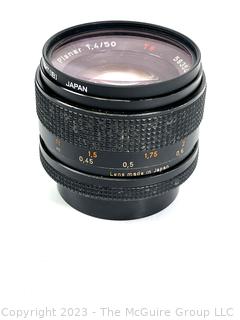 Carl Zeiss Manual Focus Lens Planar 1,4/50 T*