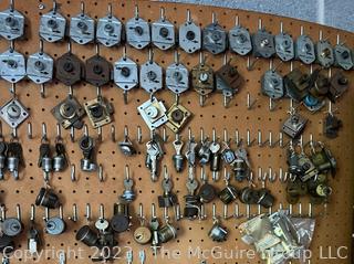 Locksmith Shop - see the many photos.  Three (3) Key Cutting Machines, Key Blanks, Lock Sets, Padlocks, Safe Locks and much more.  Instant business opportunity or e-commerce store. 